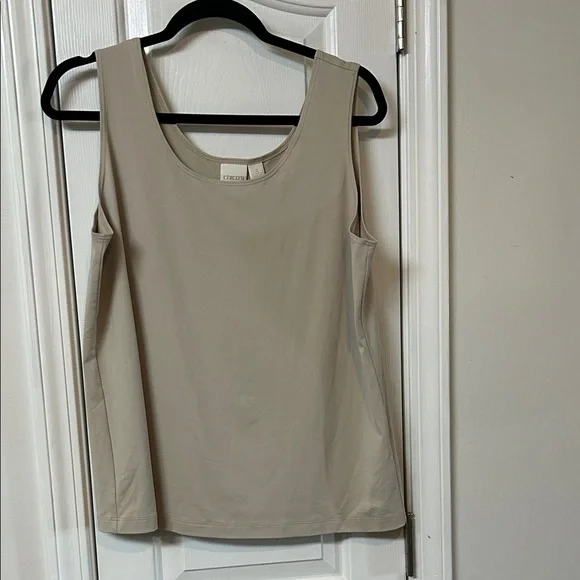 Chico’s tan microfiber tank (XL/3) - Picture 1 of 3